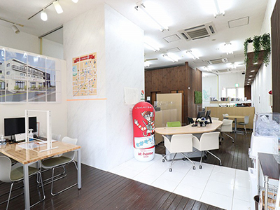 香陵住販(株)柏の葉キャンパス支店店舗内写真